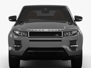 range rover evoque coupe special edition 2012 3D-Modell