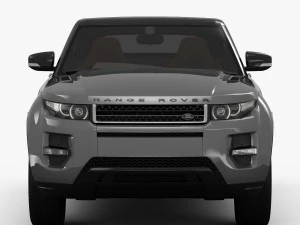 range rover evoque coupe special edition 2012 3D Model