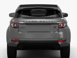 range rover evoque coupe special edition 2012 3D-Modell