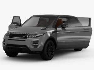 range rover evoque coupe special edition 2012 3D Model