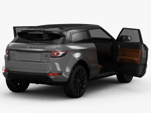 range rover evoque coupe special edition 2012 3D Model
