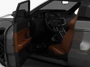 range rover evoque coupe special edition 2012 3D Model