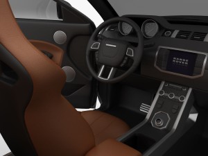 range rover evoque coupe special edition 2012 3D-Modell