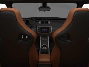 range rover evoque coupe special edition 2012 3D Model