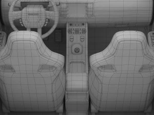 range rover evoque coupe special edition 2012 3D Model