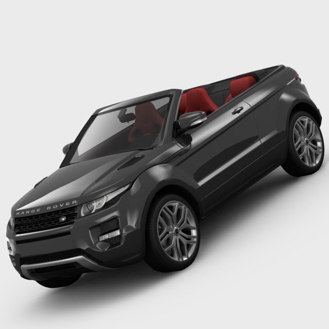 range rover evoque convertible 2013 3Dモデル .c4d .max .obj .3ds .fbx .stl .blend 