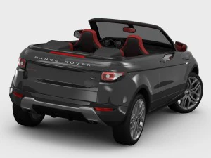 range rover evoque convertible 2013 3D Model