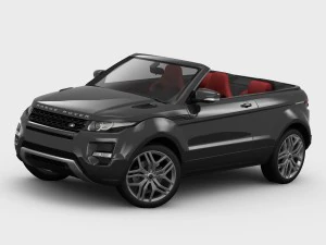 range rover evoque convertible 2013 3D Model