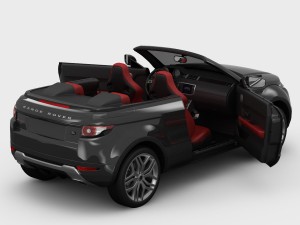 range rover evoque convertible 2013 3Dモデル