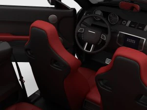 range rover evoque convertible 2013 3D Model