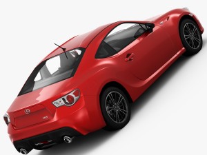 scion fr-s 2013 Model 3D