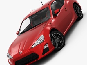 scion fr-s 2013 Model 3D