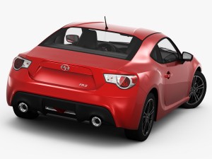 scion fr-s 2013 Model 3D