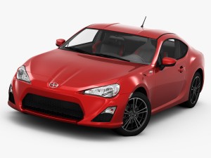 scion fr-s 2013 Model 3D
