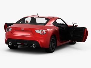 scion fr-s 2013 Model 3D