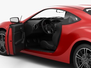 scion fr-s 2013 Model 3D