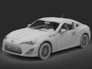 scion fr-s 2013 Model 3D