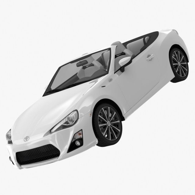 toyota ft-86 open concept 2013 3D Модель .c4d .max .obj .3ds .fbx .stl .blend 