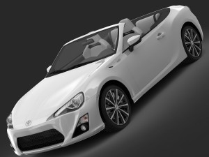 toyota ft-86 open concept 2013 3D Модель