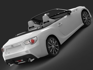 toyota ft-86 open concept 2013 3D Модель