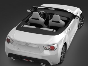 toyota ft-86 open concept 2013 3D Модель
