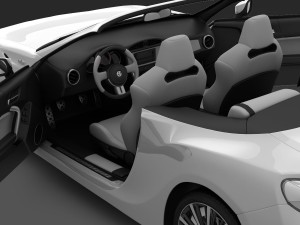 toyota ft-86 open concept 2013 3D Модель