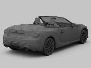 toyota ft-86 open concept 2013 3D Модель