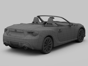 toyota ft-86 open concept 2013 3D Модель