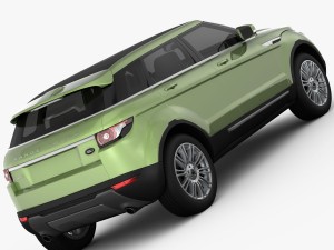 range rover evoque 5-door 2012 Modello 3D