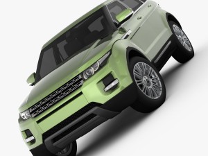 range rover evoque 5-door 2012 Modello 3D