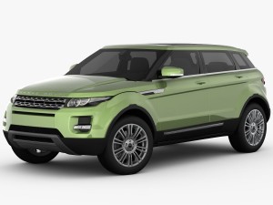range rover evoque 5-door 2012 Modello 3D