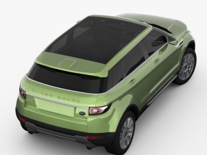 range rover evoque 5-door 2012 Modello 3D