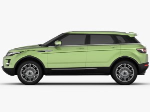 range rover evoque 5-door 2012 Modello 3D