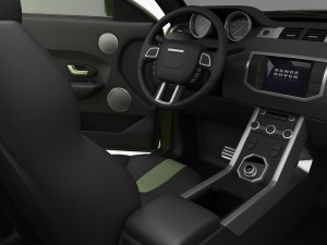 range rover evoque 5-door 2012 Modello 3D