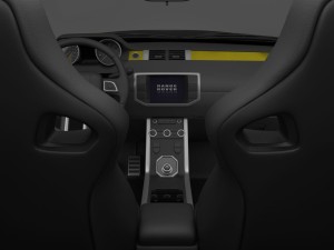 range rover evoque sicilian yellow limited edition 2013 3D-Modell