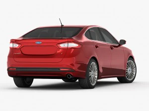 ford fusion s 2013 3D Model