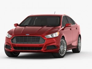 ford fusion s 2013 3D Model