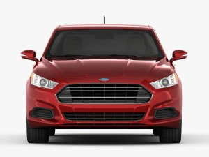 ford fusion s 2013 3D Model