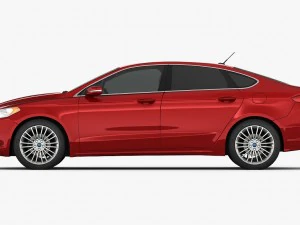 ford fusion s 2013 3D Model