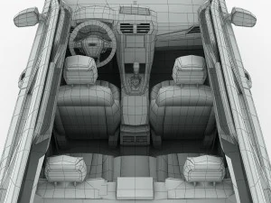 ford fusion s 2013 3D Model