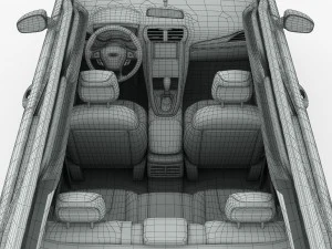 ford fusion s 2013 3D Model