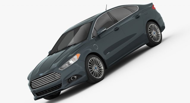 ford fusion energi se 2014 3D Модель .c4d .max .obj .3ds .fbx .stl .blend 