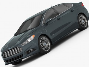 ford fusion energi se 2014 3D Model