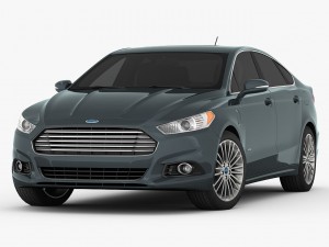 ford fusion energi se 2014 3D Модель