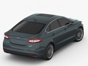 ford fusion energi se 2014 3D Модель