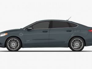 ford fusion energi se 2014 3D Модель