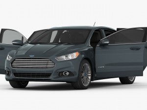 ford fusion energi se 2014 3D Модель