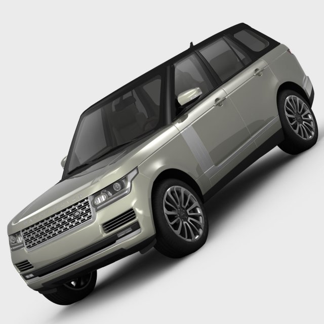 range rover vogue l405 2013 3D Model .c4d .max .obj .3ds .fbx .stl .blend 
