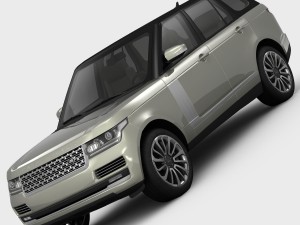 range rover vogue l405 2013 3D Model