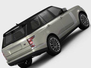 range rover vogue l405 2013 3D Model